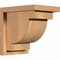 Ekena Millwork Alpine Smooth Corbel w/Backplate, Western Red Cedar, 7 1/2"W x 10"D x 10"H COR08X10X10ALP01SWR - alternate 1